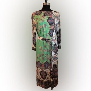 Etro Dress Etro 50 Paisley Multi-Knit